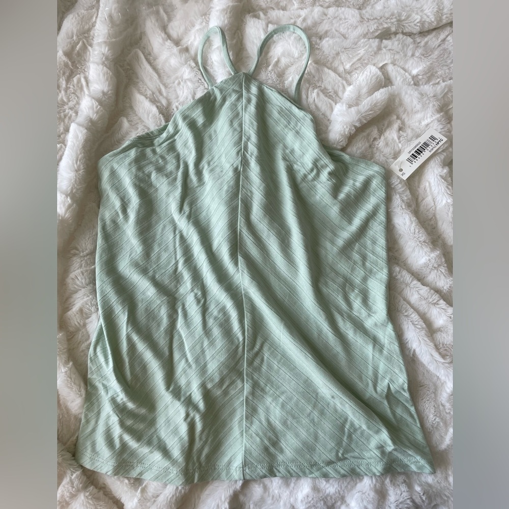 Ribbed cropped tank